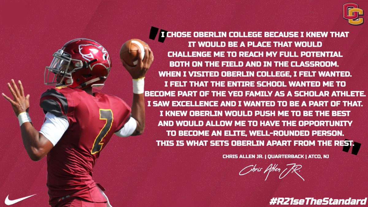 Oberlin Football tweet media