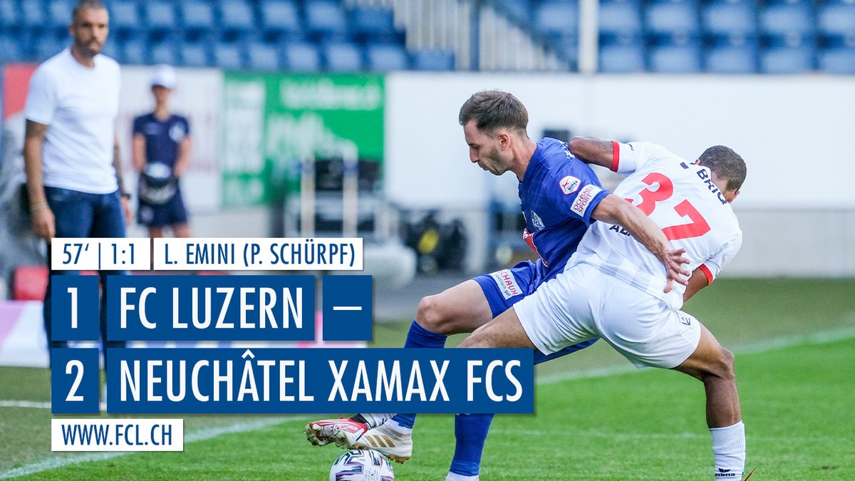 FCL_1901's tweet photo. Ärgerliche Niederlage gegen Xamax. Die Gäste in der Nachspielzeit mit dem Siegtreffer.
#FCLXAM #nomeLozärn #seit1901fürimmer https://t.co/rIyKY1JqF3