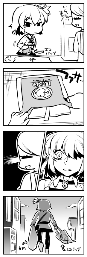 米買った時の漫画 