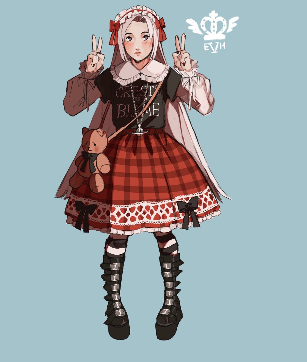 Lolita edelgard!!! Old school vibes