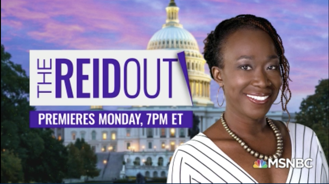 THANK YOU #reiders for making #AMJoy a huge success. The #AMJoy brand continues with new guests hosts you'll love, as we celebrate @JoyAnnReid's ascension to prime time with her highly-anticipated 7 PM ET weeknight debut tomorrow: THE REIDOUT! RETWEET to wish Joy all the best!