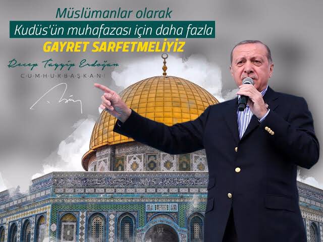 EnsariTatar's tweet photo. @rterdogan_ar İnşallah küdüsün anahtarı da @RTErdogan ‘a nasip olur.İstanbulda Fatih oldun inşaallah Kudüs’ün de Selahattin’i olursun https://t.co/6oW8MG4Q3X