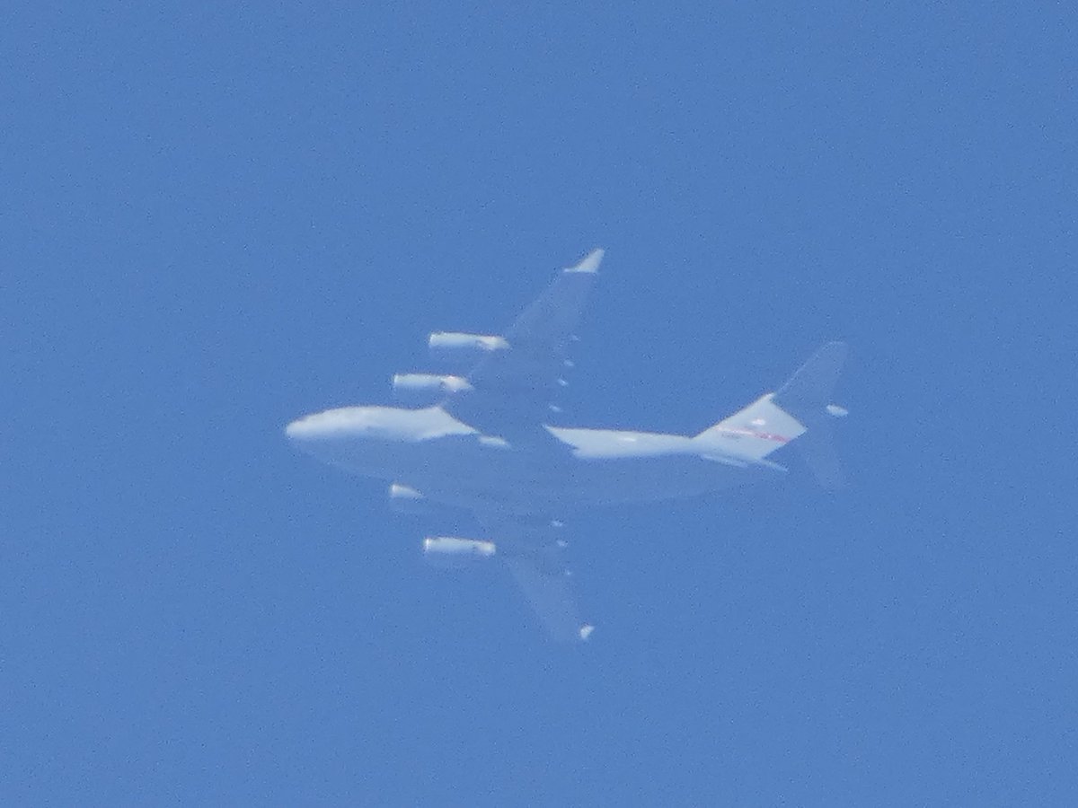 EHEH_Spotter's tweet photo. United States Air Force Boeing C17A Globemaster III (96-0006, #AE07F0) as U.S. Air Mobility Command flight #RCH331  FL320 @ EHEH

#potn #milair #avgeek #planespotter #USAirforce https://t.co/mDewMVC0Oq