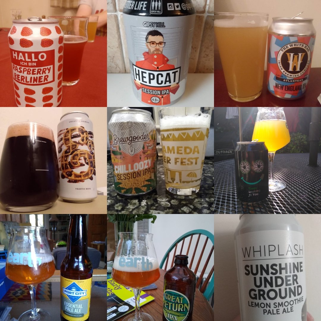 brew_let's tweet photo. Our #midyearbeerpremiere
@MikkellerBeer - raspberry Berliner Weiss
@GipsyHillBrew - hepcat session IPA
@TheWhiteHag - Atlantean- New England IPA
@yeastieboys - Vocation brewery breakfast blueberry waffle stout
@BrewGoodr - Chilloozy session IPA #oneonus
@lostandfoundphl - trees https://t.co/mmyxZji8a9