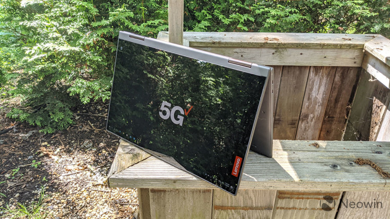NeowinFeed's tweet photo. Lenovo Flex 5G review: The best Windows on ARM PC, but the 5G tax is way too much #5G #Flex5G https://t.co/SAxUnN68c6 https://t.co/9ffnQgyUfW