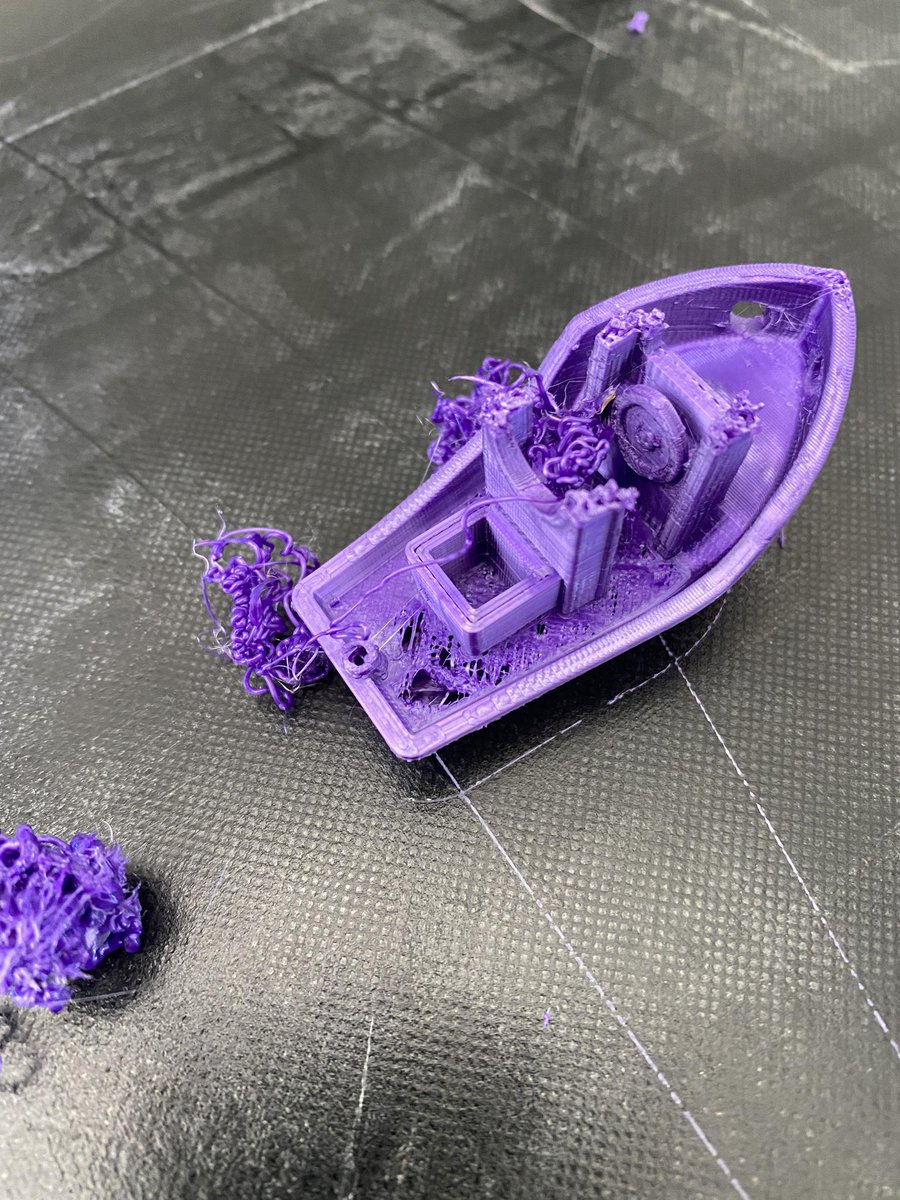 3DMeltdown's tweet photo. #3dprint post by rydarj on our discord:
Join us: https://t.co/rj0z2L2EnV
Anyone want a convertible benchy? We got one for sale now! #3dfails
#3dprinting is your hobby/drive you crazy? Join our discord: https://t.co/r2tu0s72Pw