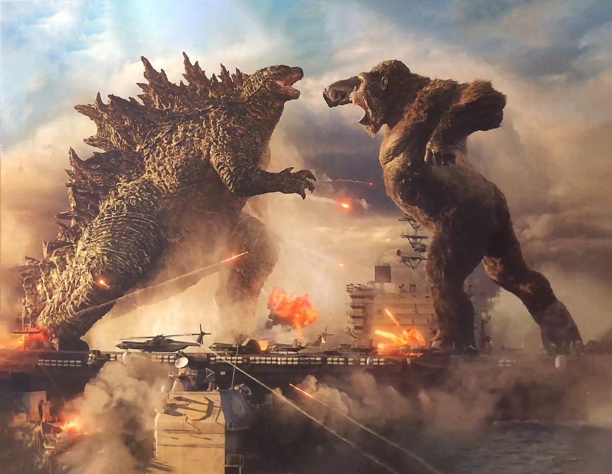 A Promotional Godzilla vs. Kong Poster Debuts