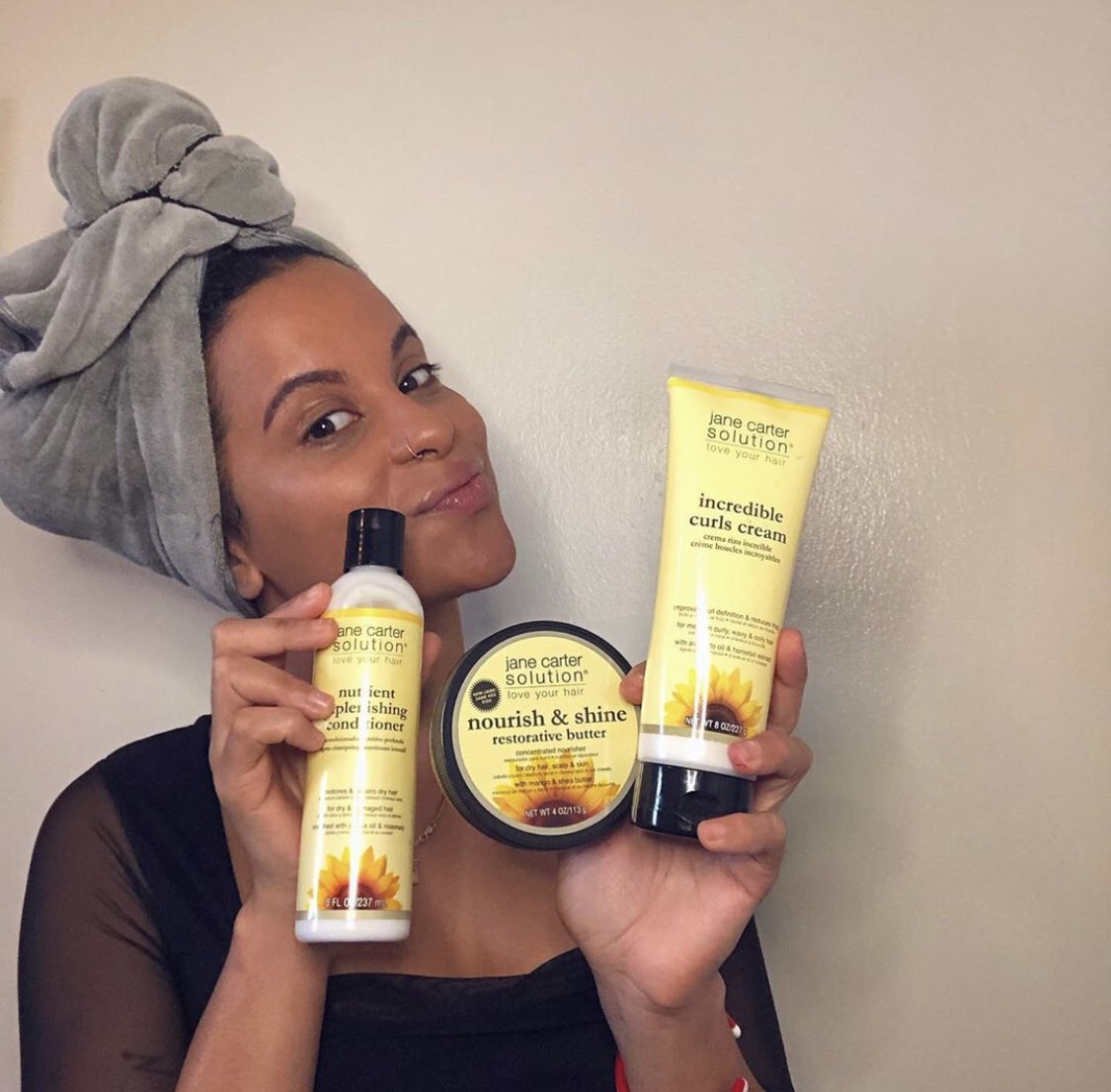 nandsbeauty's tweet photo. Happy #washday! What’s your washday routine looking like today?💁🏽‍♀️ @hanaashair | #janecartersolution  #naturalhair https://t.co/MnlGLMBjHo