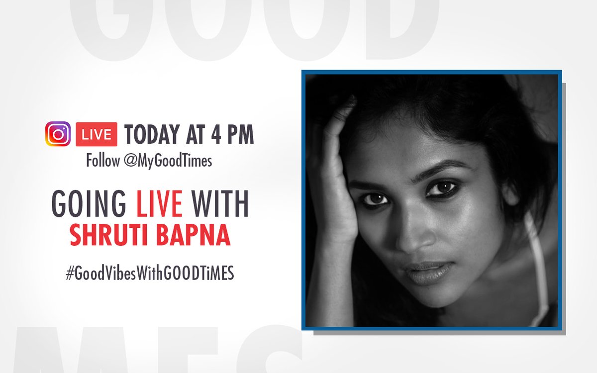 ndtvgoodtimes's tweet photo. Witness the most interesting LIVE sessions, only on @mygoodtimes!
@shrutibapna @tapasyamundhra @pujat_GOODTIMES #GoodVibesWithGOODTiMES #GoodHealthWithGOODTiMES https://t.co/IpYPWz32hY