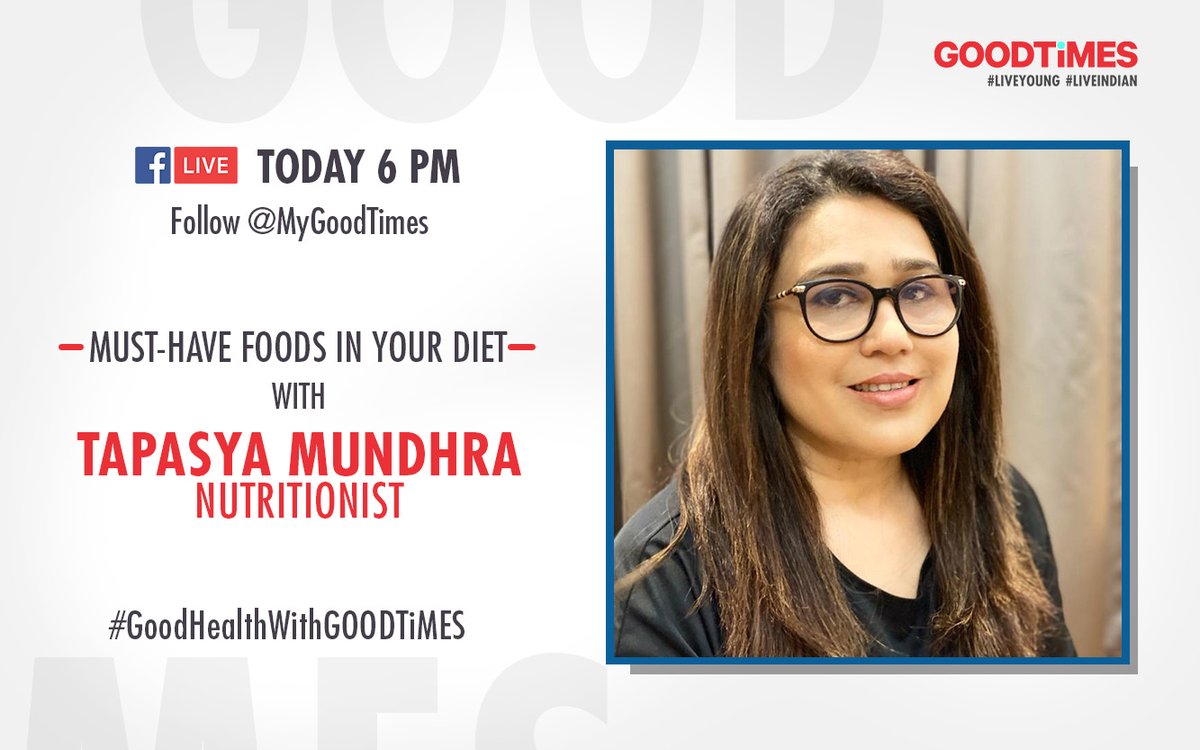 ndtvgoodtimes's tweet photo. Witness the most interesting LIVE sessions, only on @mygoodtimes!
@shrutibapna @tapasyamundhra @pujat_GOODTIMES #GoodVibesWithGOODTiMES #GoodHealthWithGOODTiMES https://t.co/IpYPWz32hY