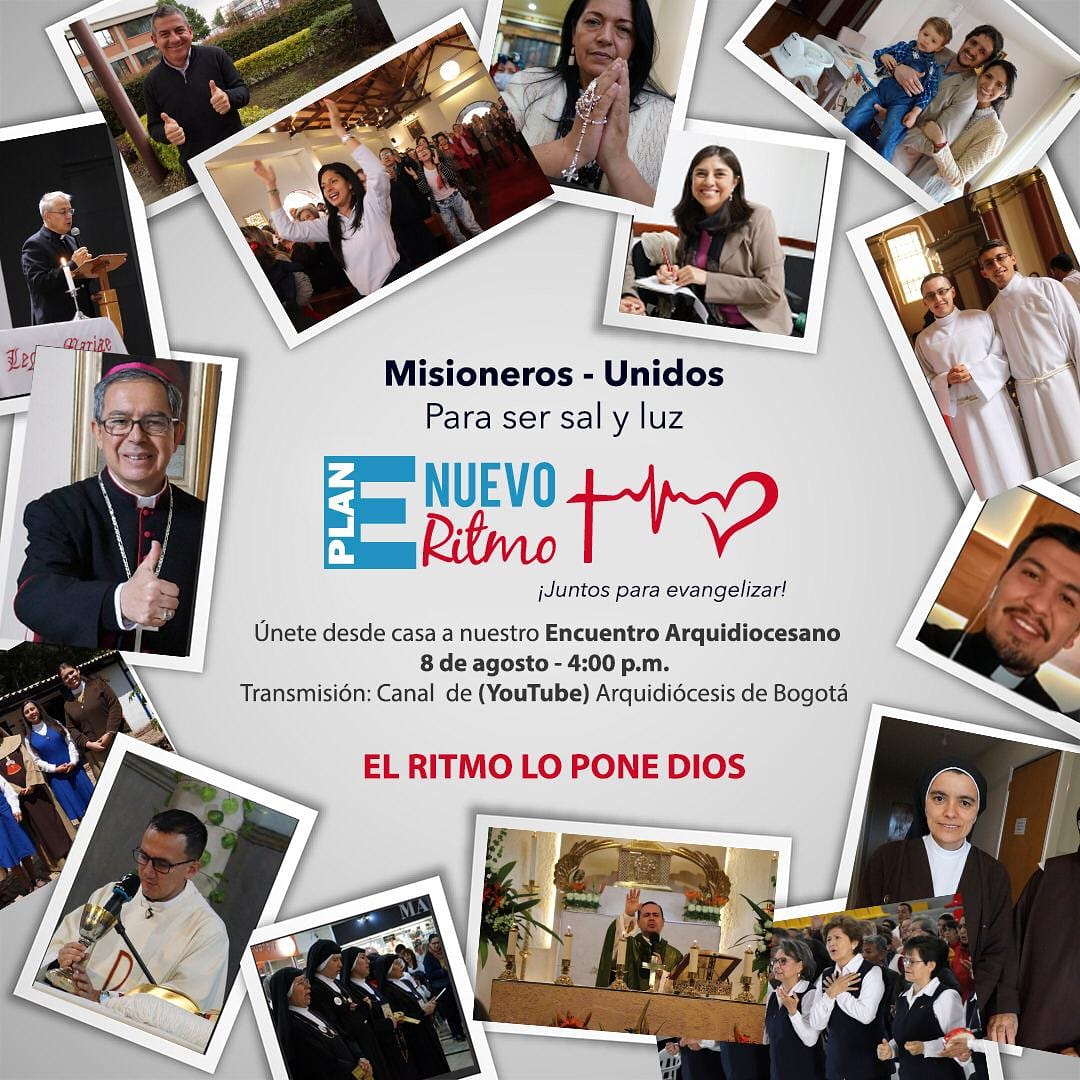 🟠Ya tenemos fecha para nuestra Asamblea Arquidiocesana, el 8 de agosto Bogotá se moverá con el #NuevoRitmoPlanE 😎.
#FelizDomingo