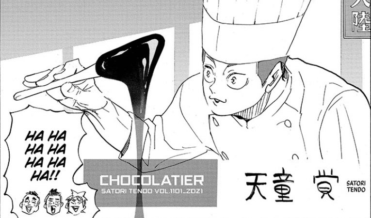 He loves his chocolate ??? 