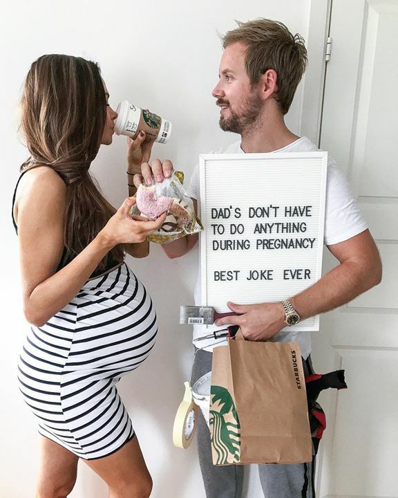IHeartPregnancy's tweet photo. Okay, so it might be true. 
#dad #pregnancy https://t.co/hB6sqiDqZ4 https://t.co/z1BtRtzysP