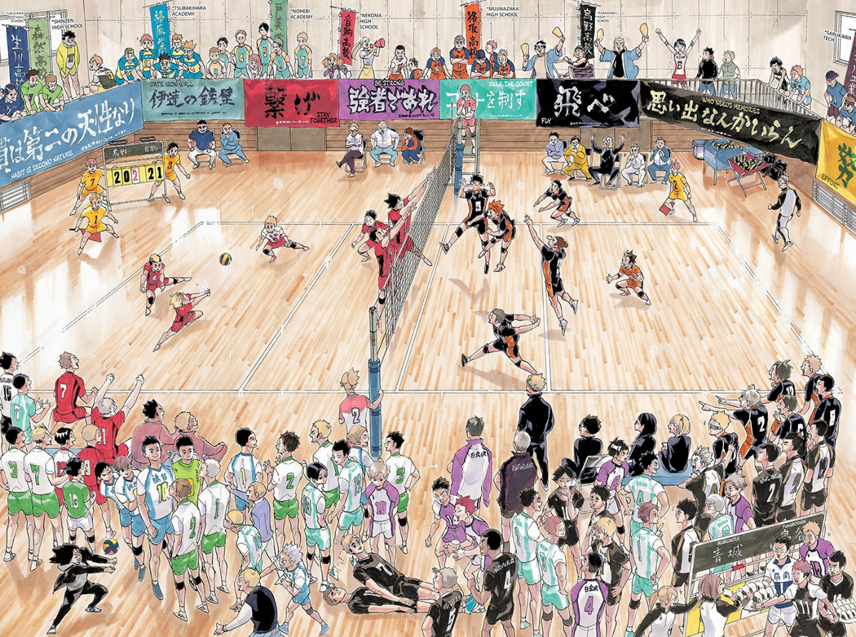 Demifiendrsa Haikyu Chapter 402 Color Pages End Haikyu Haikyuu