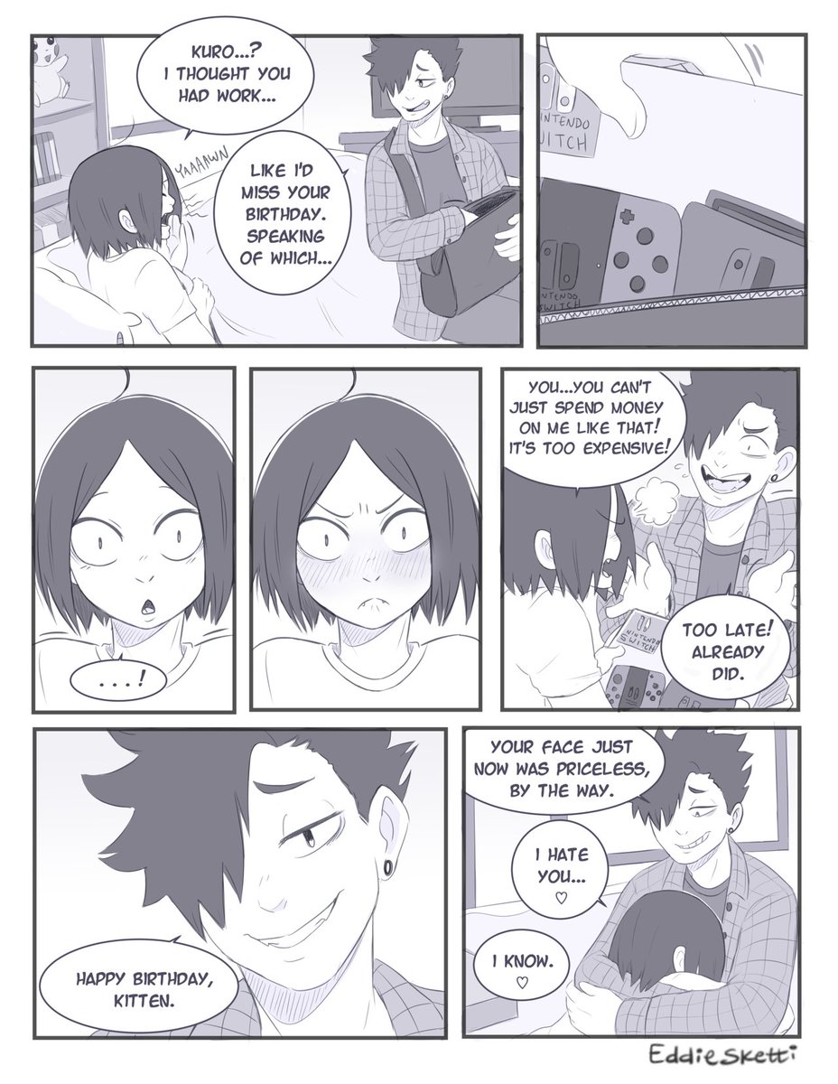 Comic for Kenma's bday one year
#haikyuu 