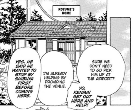Haikyuu!! Final Chapter

I'm crying. The Nekoma team are assembled at Kenma's house. That screams FAMILY!!! ? 