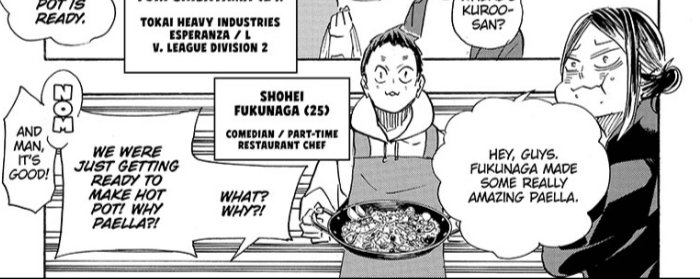 Haikyuu!! Final Chapter

I'm crying. The Nekoma team are assembled at Kenma's house. That screams FAMILY!!! ? 