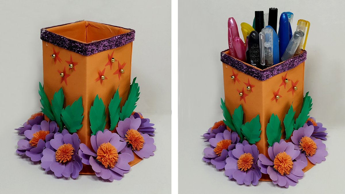 Craftcreation4's tweet photo. DIY Paper Crafts: How to Make Beautiful Paper Flower Pencil &amp; Pen Stand || Pen &amp; Pencil Pot
Video- https://t.co/K1zDmMv5n8

#crafts #origami #diy #craft #papercraft #craftidea #Craftbeer #handmade #handcraft #papercrafts https://t.co/DG1PNOIfZ6
