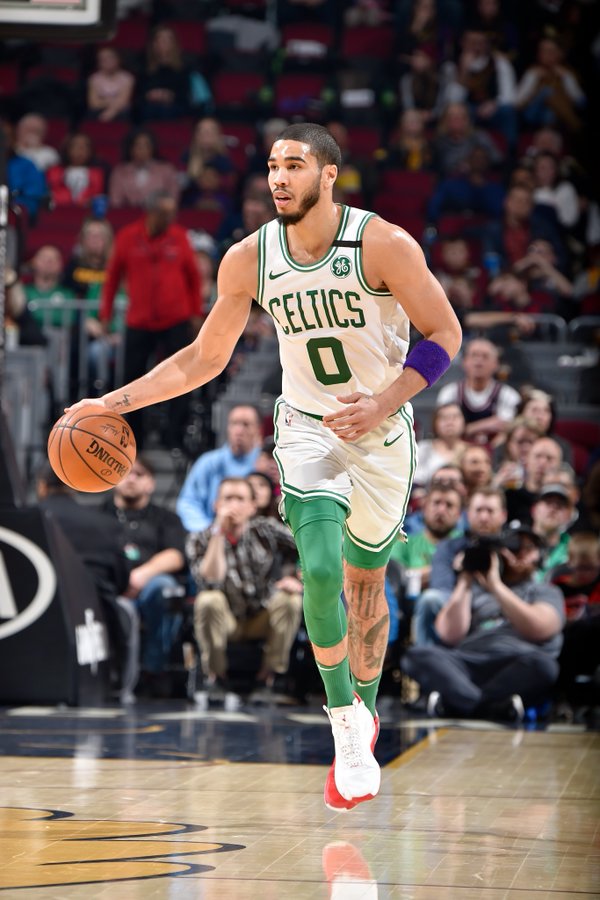 SLAMonline's tweet photo. Describe Jayson Tatum's game using three words or less. https://t.co/NWeHkd5yj8