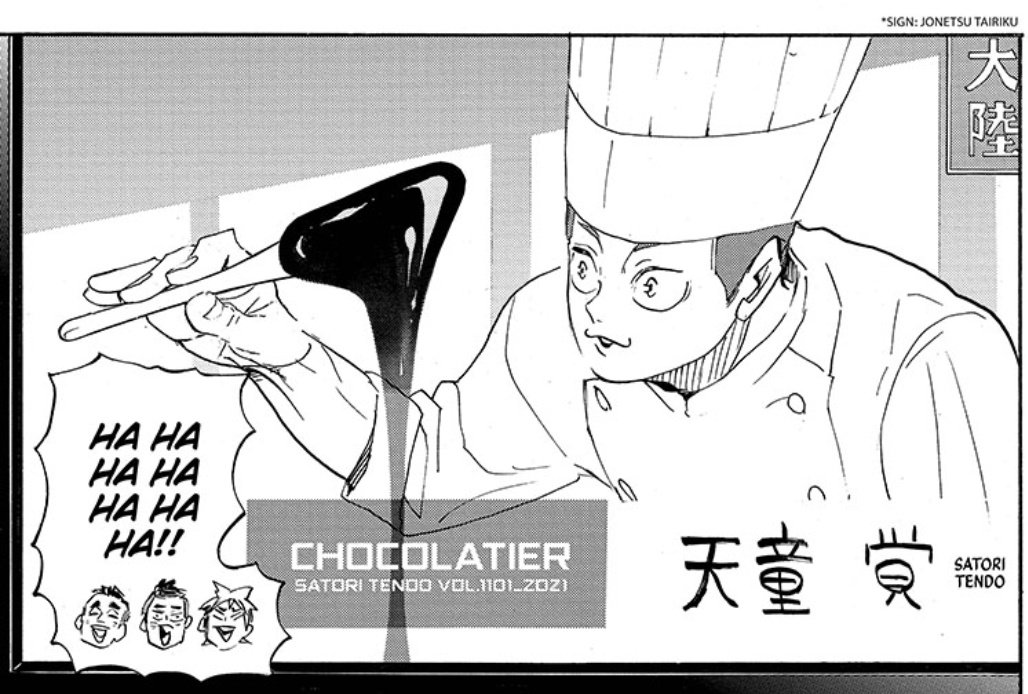 Have you seen Tendou today? Now you have.

Tendou Satori (26)
Shiratorizawa Academy Grad
Chocolatier

???❤️ https://t.co/UcYnWvT06U 