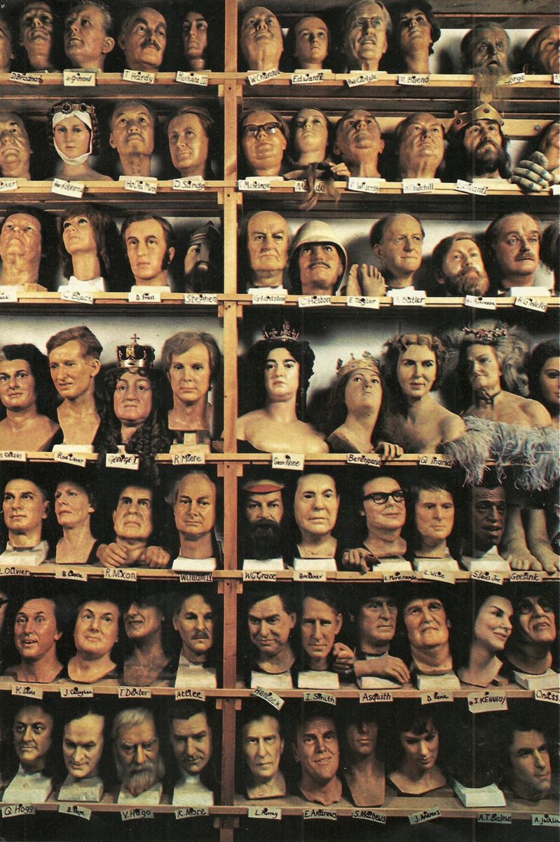 Madame Tussaud’s Wax Works stores "retired" exhibits