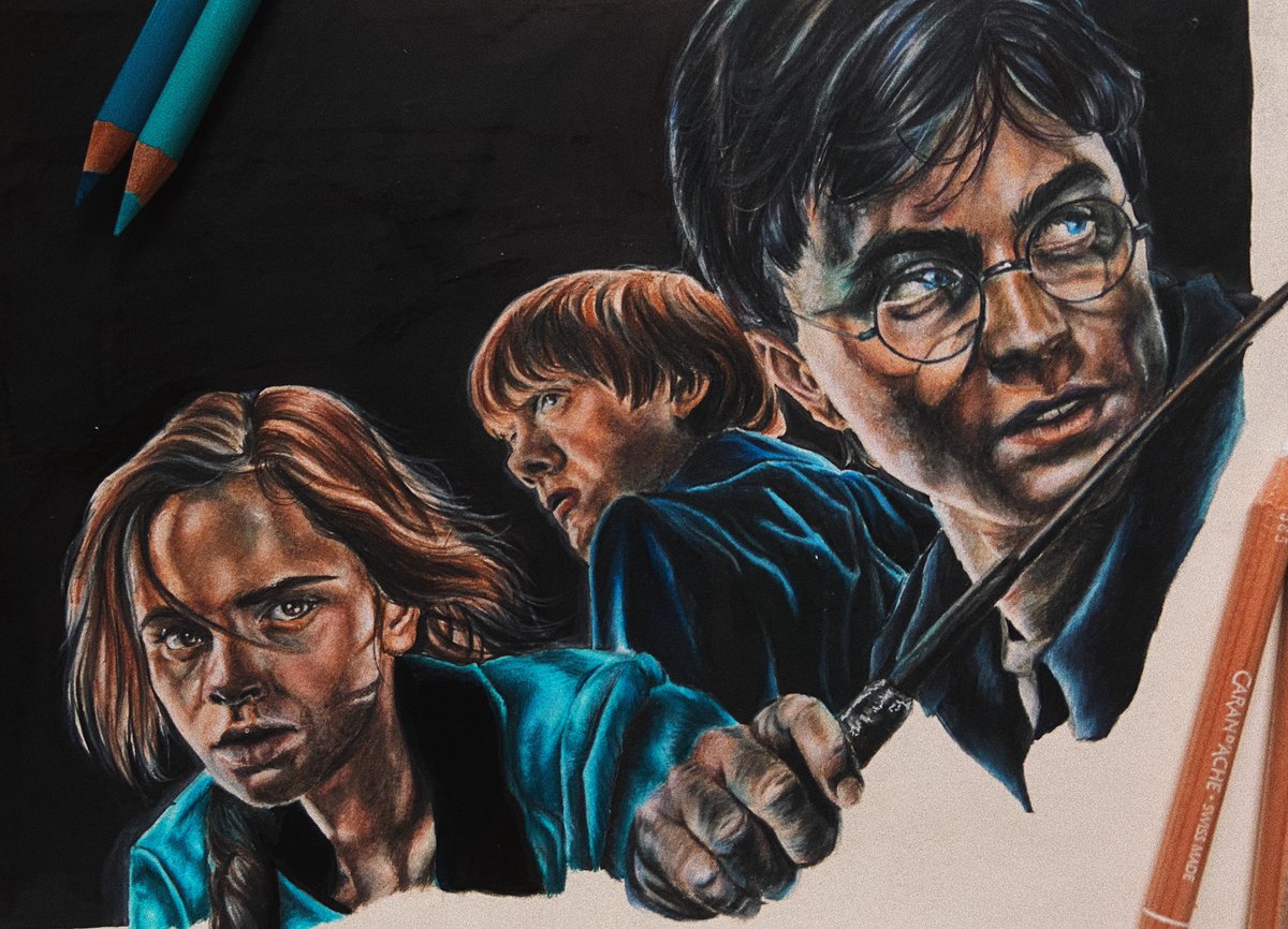 AnaFreitas2001's tweet photo. Após 1 ano q dizer q ia desenhar Harry Potter finalmente desenhei!!!! https://t.co/5bamosCb6q