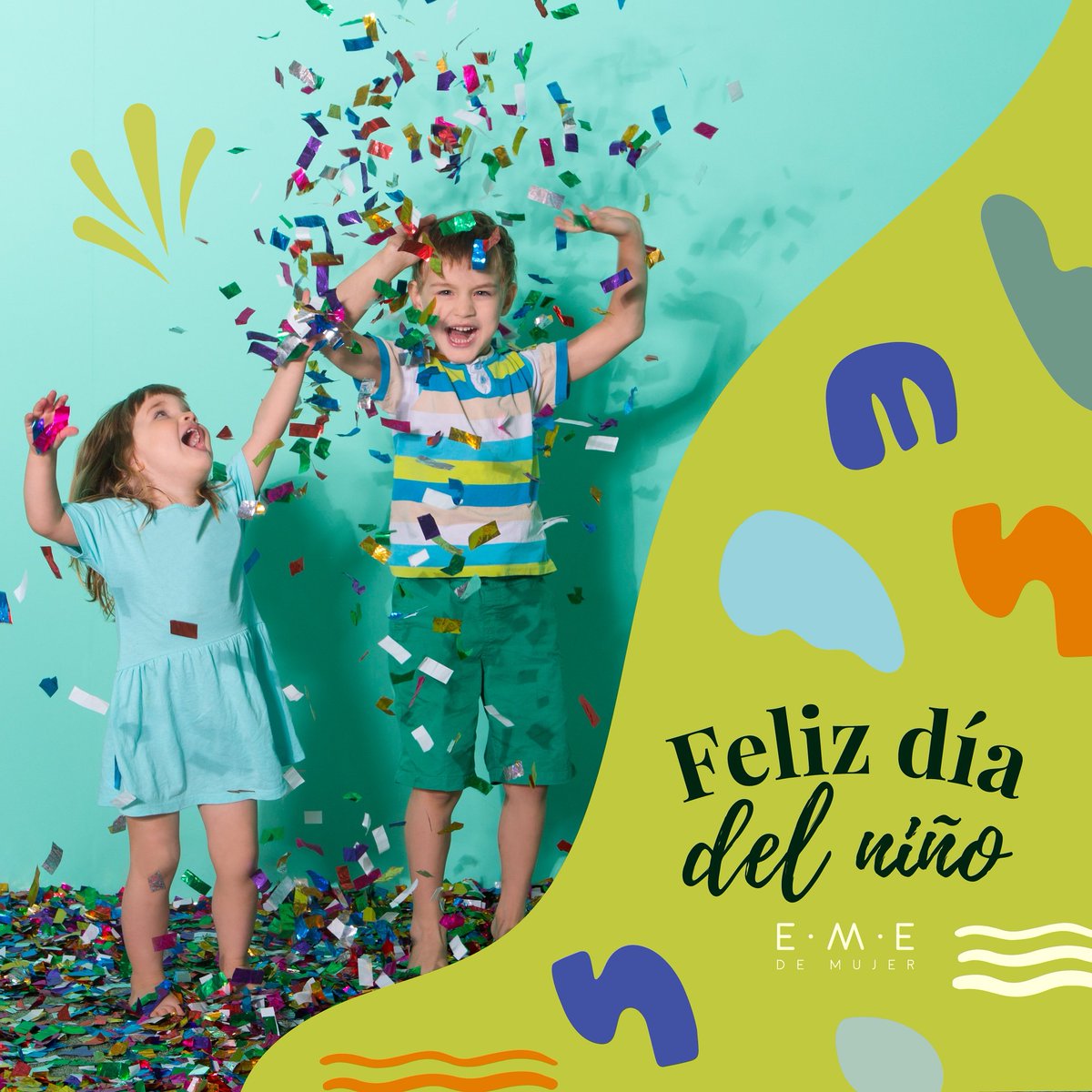 ¡Feliz Día del Niño a todos esos chiquitines! ❤️