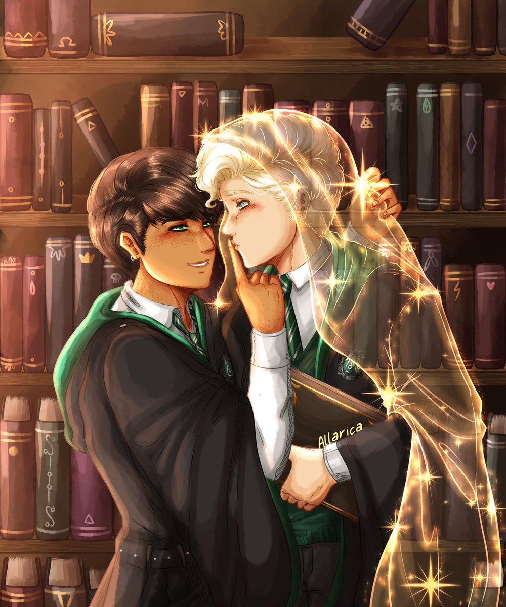 allarica's tweet photo. "Quick. We need to hide. Scorpius, look at me. If she finds us, we'll be forced apart forever. Please. I didn't understand. Please." 🐍💚
https://t.co/Wzga66L2rQ
#Scorbus #ScorpiusMalfoy #AlbusPotter #HarryPotter #HPNextGen #ArtistsonTwitter https://t.co/UsKVeUdy2B