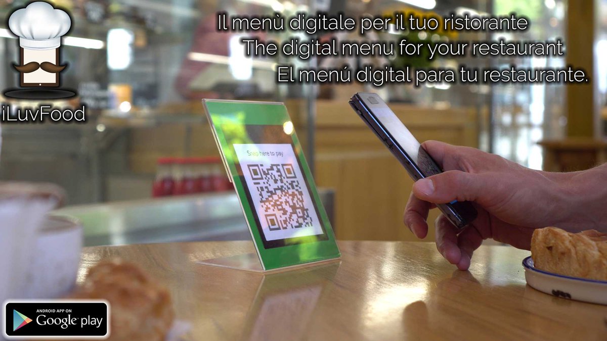 iLuvFoodApp's tweet photo. We have just released our first gold service: the digital menu. We are working everyday to grow our project... STAY WITH US! #restaurants #android #digitalmenu https://t.co/WyPCmFG1fI
