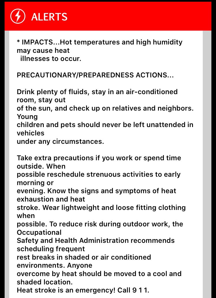 DueyWeimer's tweet photo. Just a reminder to those who are attending youth sporting events today that the heat index surpassed 95 degrees.  The @NYSPHSAA paramount focus is on SAFETY, &amp; ‘IF’ we would have had campus activities today, our trained educationally-based staff would have postponed... 👍 https://t.co/TCdcHfOk3W