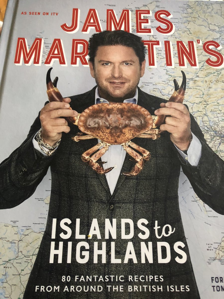 Lady_Adam_Ant's tweet photo. @jamesmartinchef I’m one happy lady. Look what I got for my anniversary 💕💕💕💕💕 love my husband love James Martin https://t.co/kFX3HLeZgv