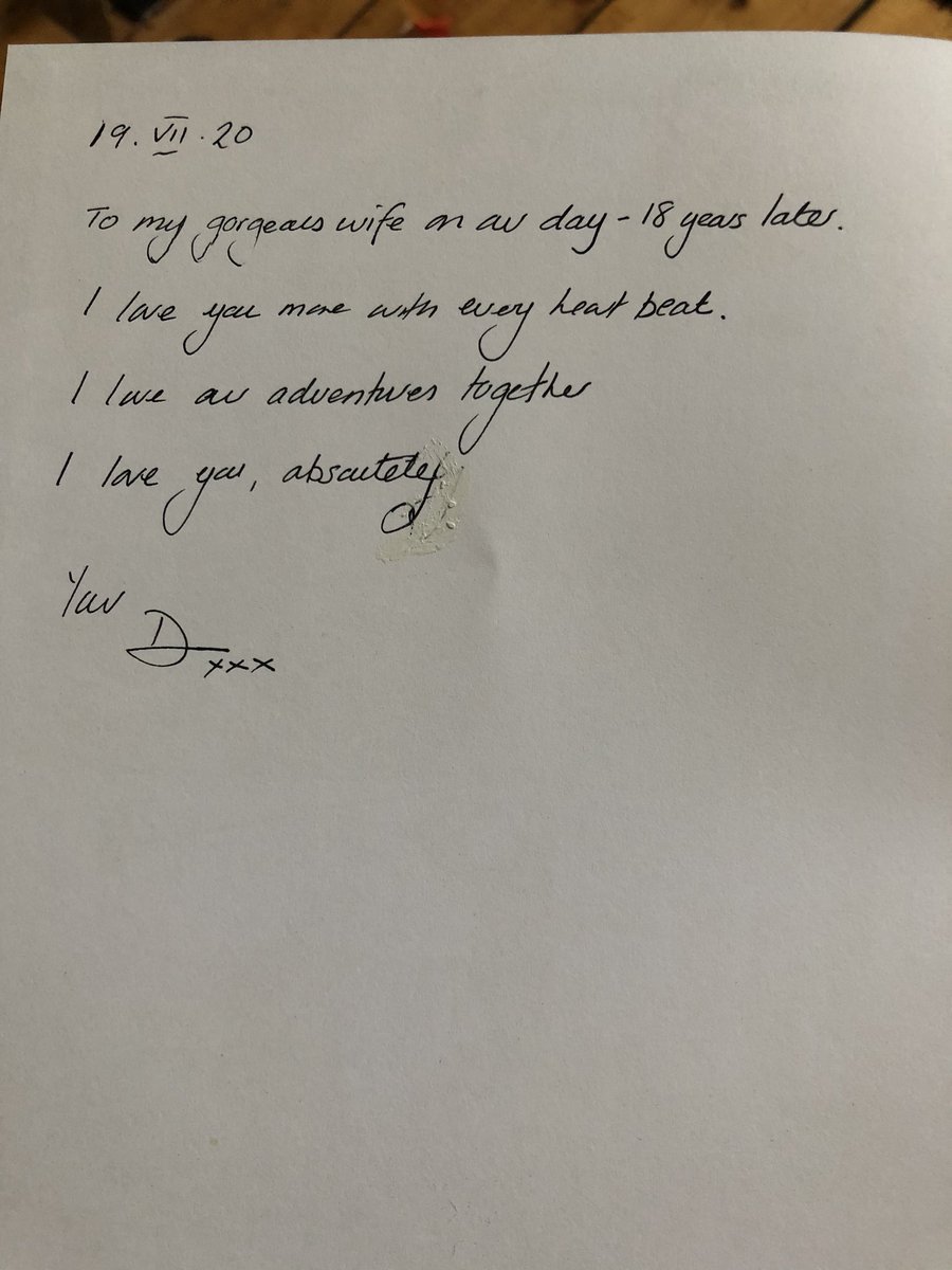 Lady_Adam_Ant's tweet photo. @jamesmartinchef I’m one happy lady. Look what I got for my anniversary 💕💕💕💕💕 love my husband love James Martin https://t.co/kFX3HLeZgv