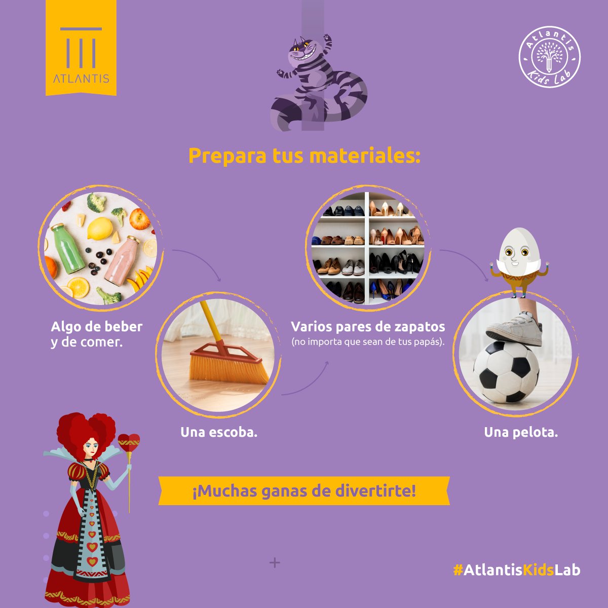 cc_atlantis's tweet photo. ¿Ya tienes tus materiales listos para el Taller virtual en el País de las Maravillas? ¡Corre! Hoy llegó el gran día para vivir la magia desde casa con tu familia. Te esperamos en Facebook live, 5:30 p.m.
#PlanAtlantis https://t.co/1FkYVb1yER