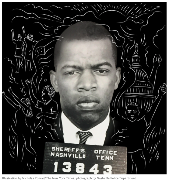 "John Lewis Risked His Life for Justice"His willingness to do so was essential to the quest for civil rights  https://www.nytimes.com/2020/07/17/opinion/john-lewis.html @AlfonsoSDGs  @inspirecitizen2  @KavitaTanna  @Kbahri5  @LindaAmici  @LindaEdwardsi  @bbray27  @bar_zie  @pushboundEDU  @mmpadellan  @mmpadellan  @fablefy