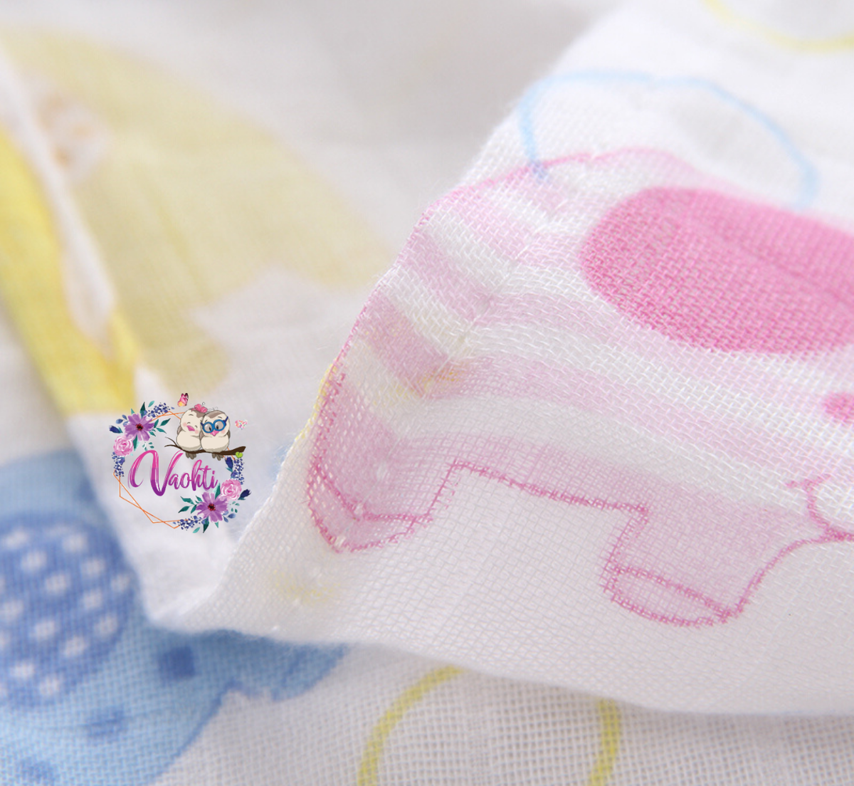 vaohti's tweet photo. One most important check to be done when picking #swaddles for your little ones is breathability, for babies can easily get overheated when swaddled, especially during summers! At #Vaohti, we get our muslin knit from 100% Organic Bamboo so that the blankets are very breathable ❤️ https://t.co/NyF4qSSztP