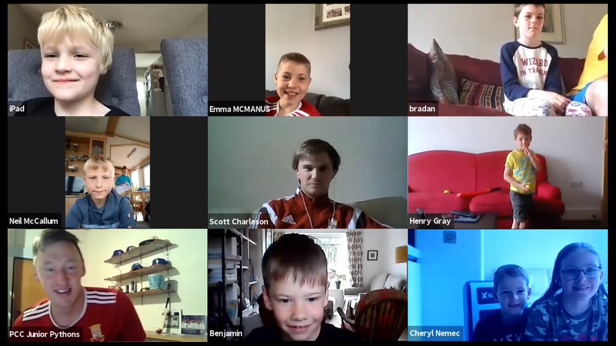 juniorpythons's tweet photo. A fantastic end to the Virtual Cricket Zooms for the @PenicuikCC juniors yesterday!

🏏 build your own at-home cricket set

🏏 skills games

🏏 coaching tips

...and now this Friday 24th July our cricket season finally begins too! 🥳🥳

#thepythonsareback 🐍🐍🏏🏏 https://t.co/6IGSgQBfjz