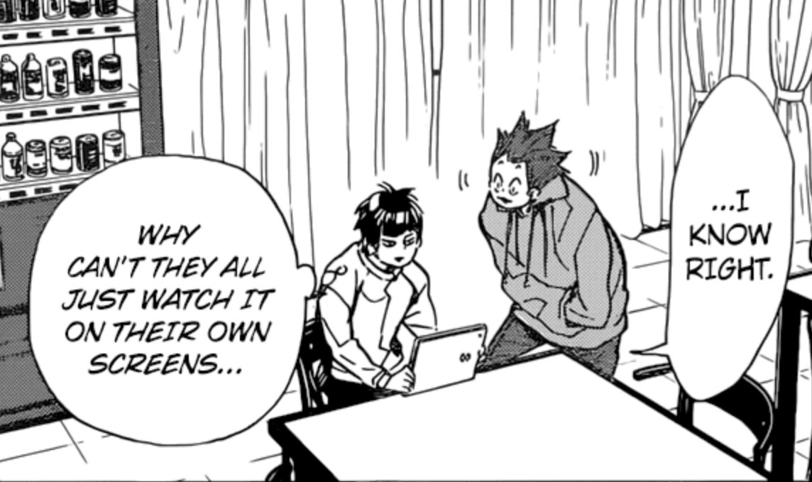 #HQ402

It's been years and they still crash Goshiki's place I love them sm?? 