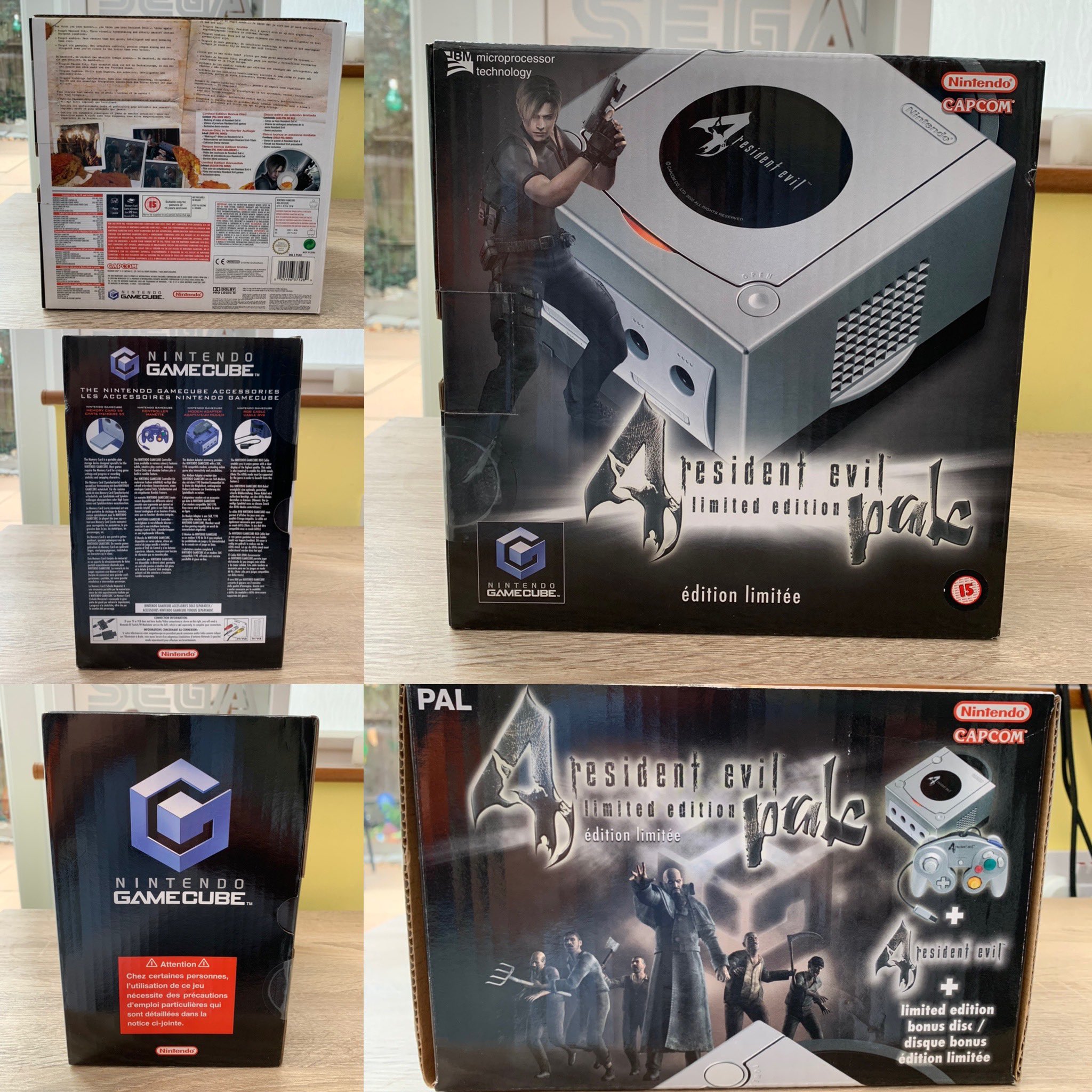 Sega_Junkie on X: Factory Sealed Nintendo GameCube (PAL) Resident Evil 4  Limited Edition Pak.  / X