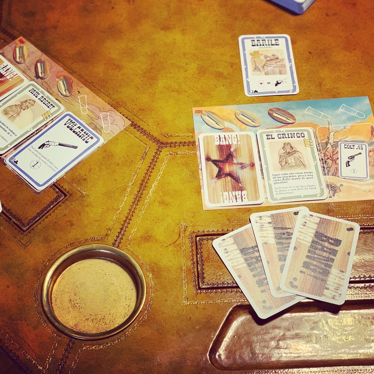 LostGravityGms's tweet photo. Check out Bang! From @dVGiochi
It’s a fast and fun player elimination/ social deduction card game that plays 4-7 people.
What’s your favorite player elimination game?
#lostgravitygames #boardgames #games #tabletopgames #gameday #bang #dvgiochi #wildwest #sheriff #outlaw https://t.co/ornpcnsBpt