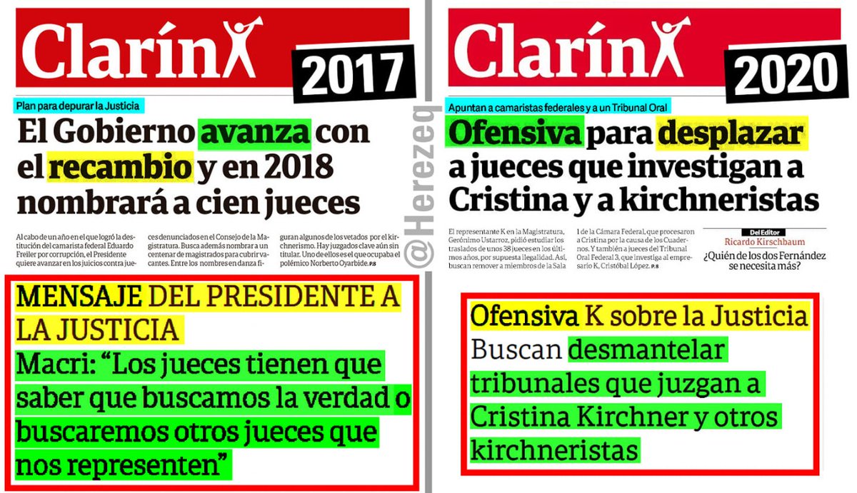 Asi el diario de los dueños del dinero trata una noticia. Y despues aseguran que hacen periodismo independiente.