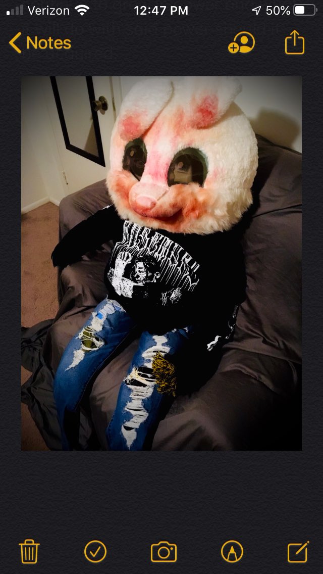 Rushlemania's tweet photo. Murder Bunny https://t.co/lFqEtCxs3Q
