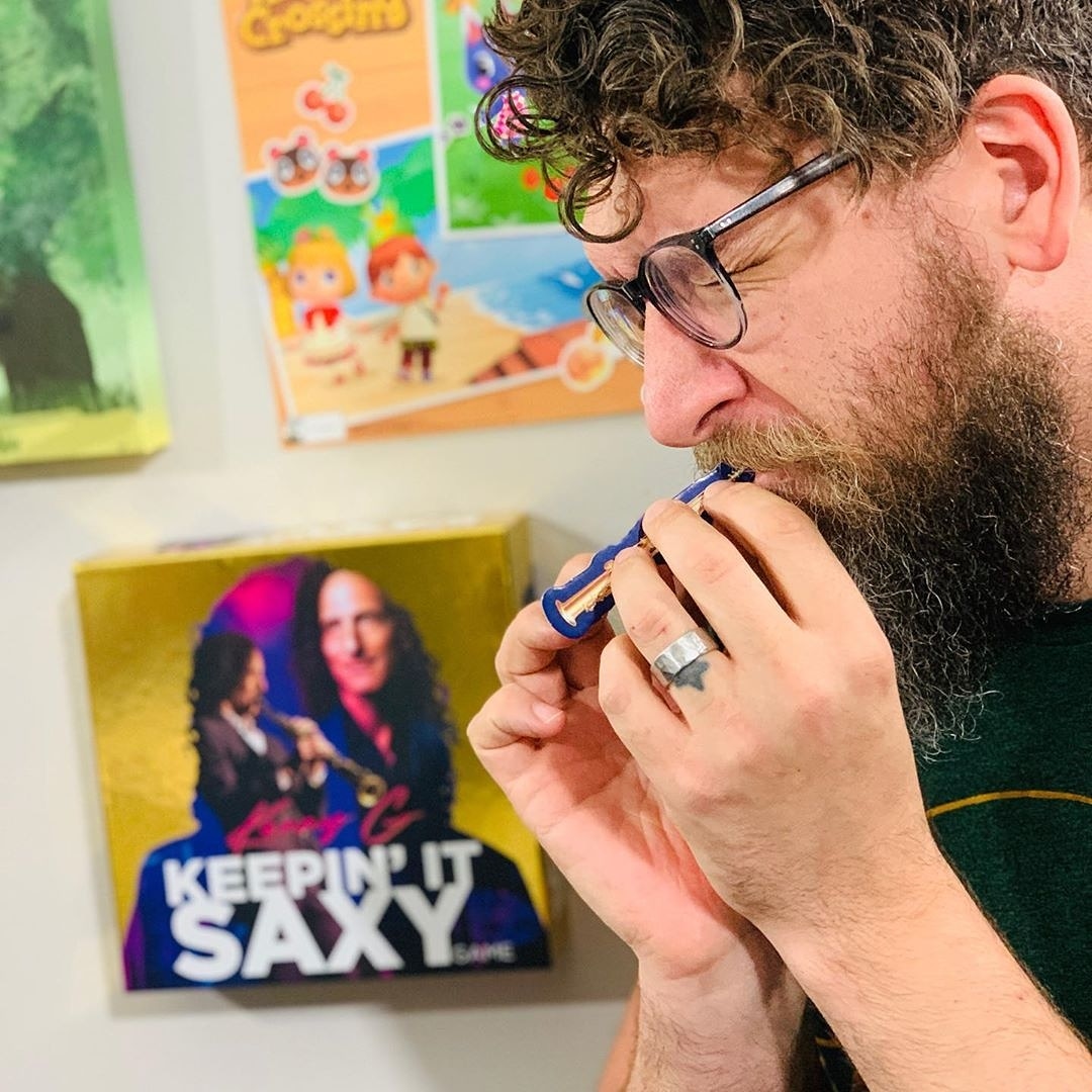 biggcreativellc's tweet photo. Have you saved Kenny G’s groove lately? Keepin' It Saxy today from @thebubbastallcup Kenny G never lost his groove with us at the wheel!
#biggcreativellc @lovethynerd #ltnarcade #tabletopgames - #keepinitsaxy #kennyg #bigGcreative #saxophone #target #bgg #PartyGames https://t.co/fAESQmSiOL