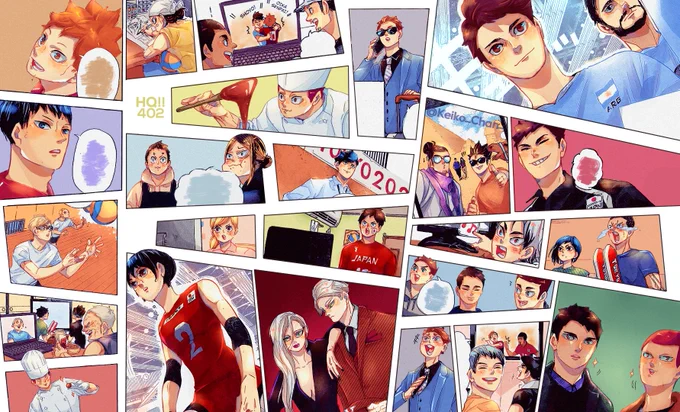#ThankYouFurudate #ThankYouHaikyuu for the last 8 years!

HQ!!? Final CH.402: "Challengers"
#ハイキューありがとう 