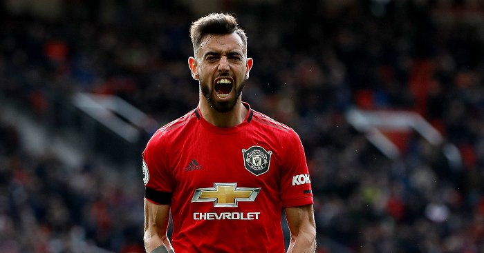 FootbalIhub's tweet photo. If Bruno Fernandes scores first against Chelsea today we’ll giveaway any Premier League shirt of one winners choice! To enter Retweet &amp; follow us.🔴⚫ https://t.co/jcYuhY42y7