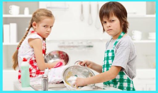 Housework replaces gym class #FakeHomeSchoolFacts