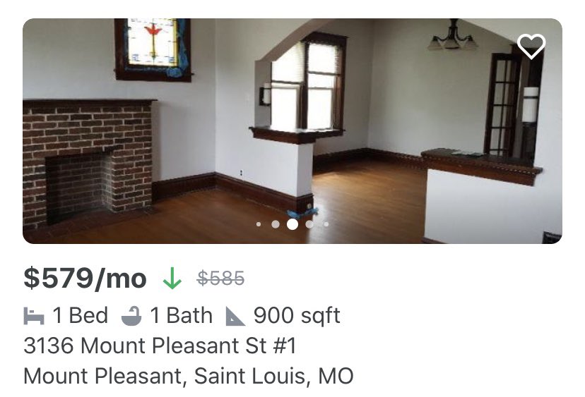 Having an existential crisis looking at rentals in St. Louis