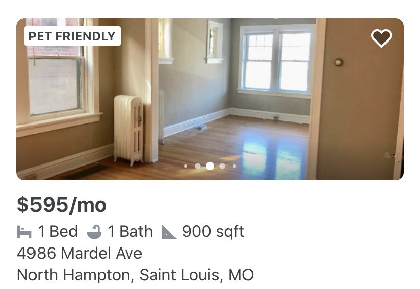 Having an existential crisis looking at rentals in St. Louis