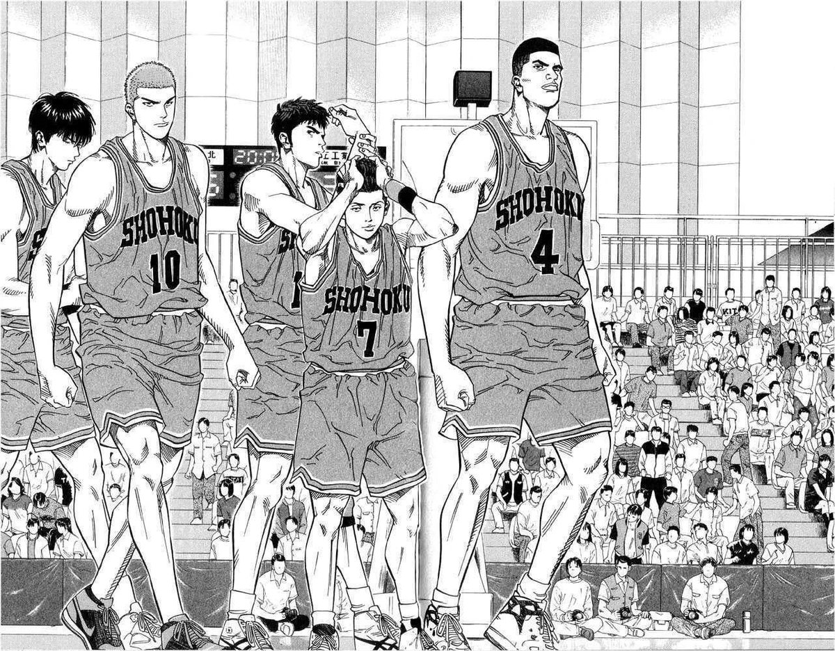 Slam Dunk (manga, 276 chapters, completed)Starting off with in my opinion the best sports series out there. With phenomenal art (as expected by Inoue), an amazing cast, some of the best character arcs and full of exciting and thrilling moments, Slam Dunk is a must read.