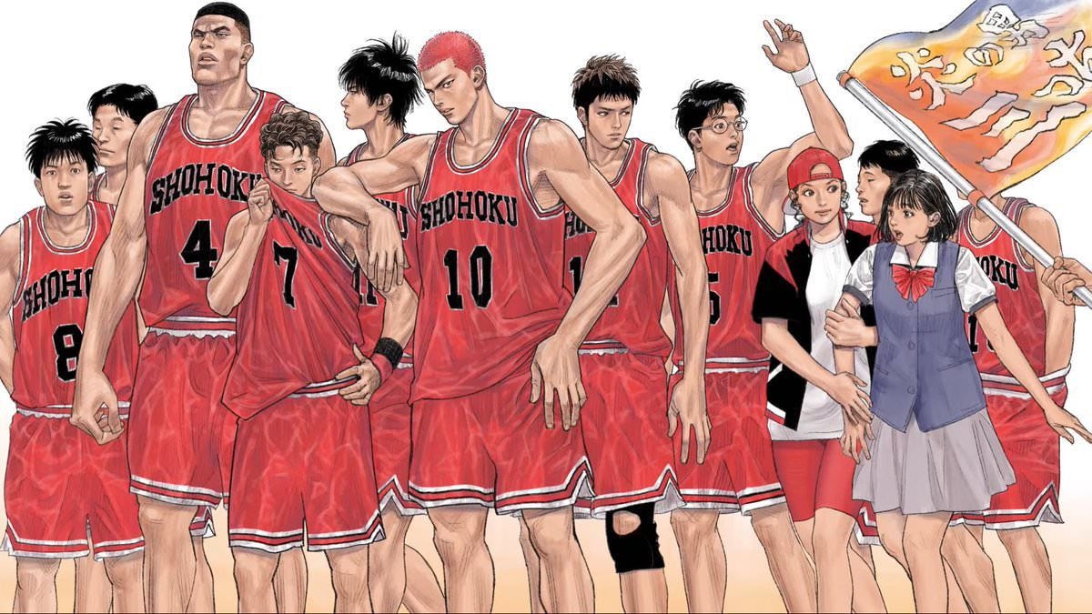 Slam Dunk (manga, 276 chapters, completed)Starting off with in my opinion the best sports series out there. With phenomenal art (as expected by Inoue), an amazing cast, some of the best character arcs and full of exciting and thrilling moments, Slam Dunk is a must read.