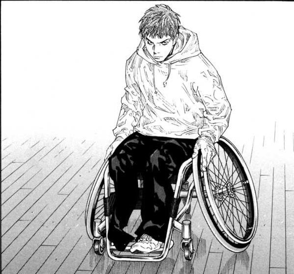 REAL (manga, 89 chapters, ongoing)Also by Inoue, REAL follows three main characters and their emotional and/or physical struggles. It isn’t action packed like most sports manga but instead is more character driven, who are all very well written and undergo superb development